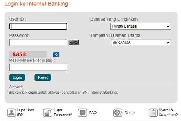 Cara Daftar Internet Banking BNI