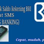 Cara Cek Saldo BRI Lewat SMS Banking Terbaru Disertai Biaya Transaksi