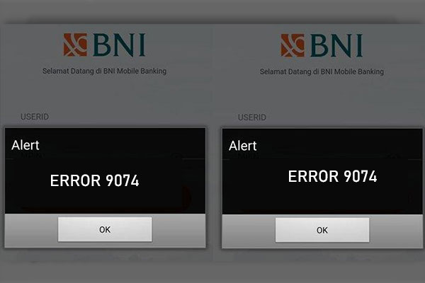 BNI Mobile Error 9074 Penyebab Cara Mengatasi
