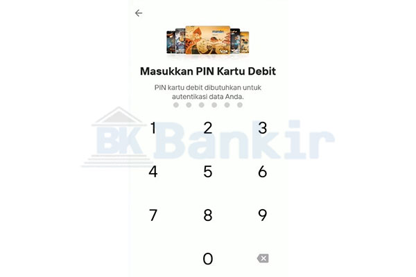 Masukkan PIN ATM Untuk Menyelesaikan Proses Mengatasi MPIN Livin Mandiri Terblokir