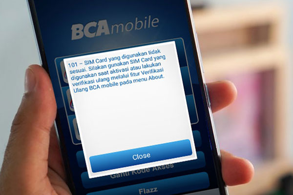 Mobile Banking BCA Error 101