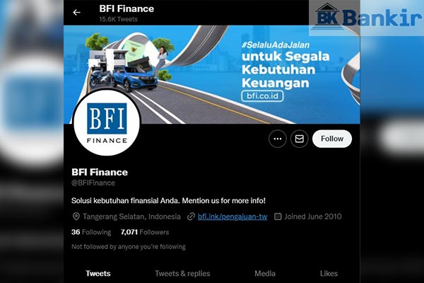 5. Twitter Call Center BFI Finance