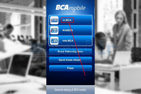 1. Buka Aplikasi Mobile Banking BCA