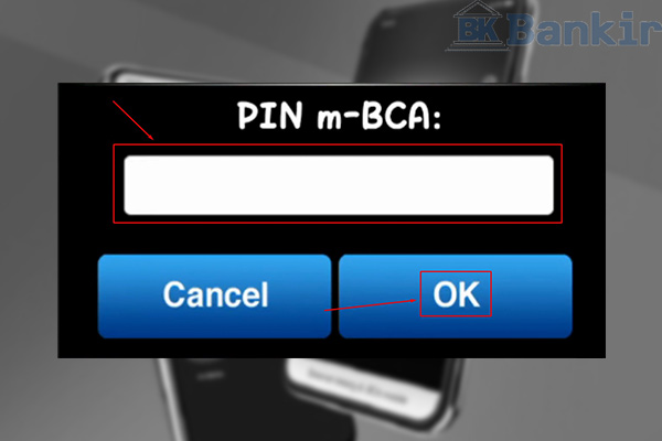 6. Masukan PIN M Banking BCA